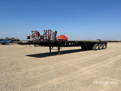 2008 Lufkin 53 ft Tri/A Flatbed Trailer