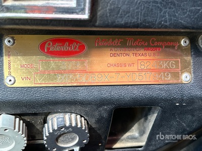 2000 Peterbilt 379 6x4 Camión de granos