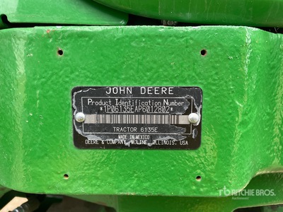 2023 John Deere 6135E 4WD Tractor