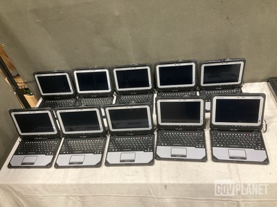 (10) New/Unused Panasonic CF-20 Toughbook Laptops
