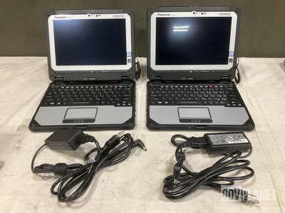 (2) New/Unused Panasonic CF-20 Toughbook Laptops