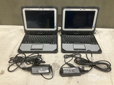 (2) New/Unused Panasonic CF-20 Toughbook Laptops