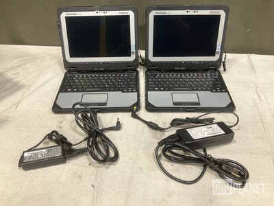 (2) New/Unused Panasonic CF-20 Toughbook Laptops