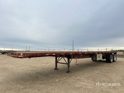 1992 Trailmobile 45 ft T/A Flatbed Trailer