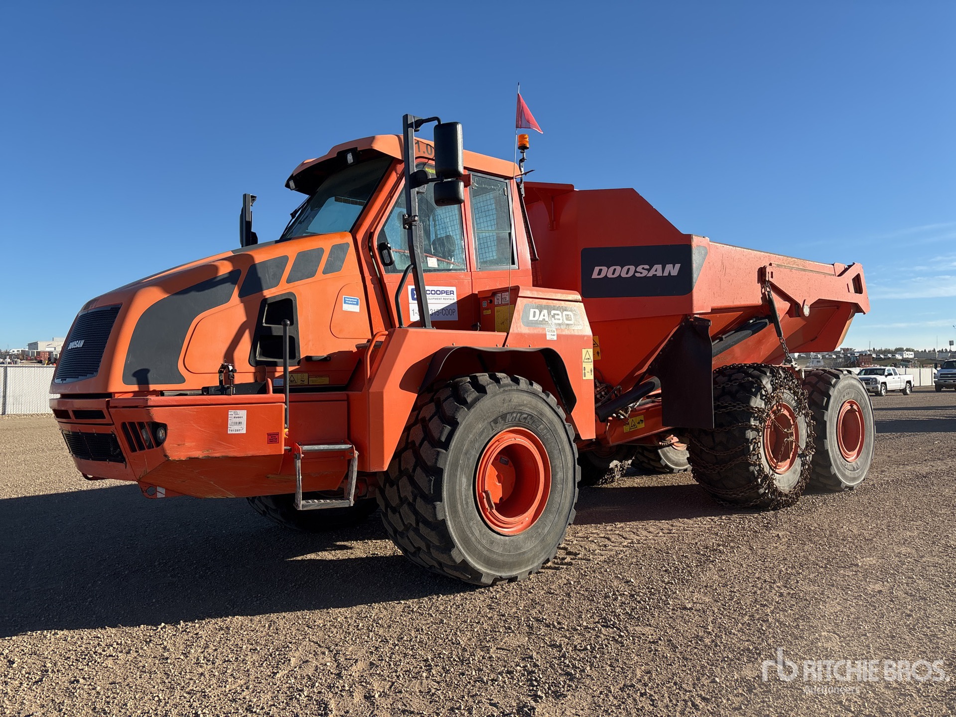 2018 Doosan DA30 Articulated Dump Truck