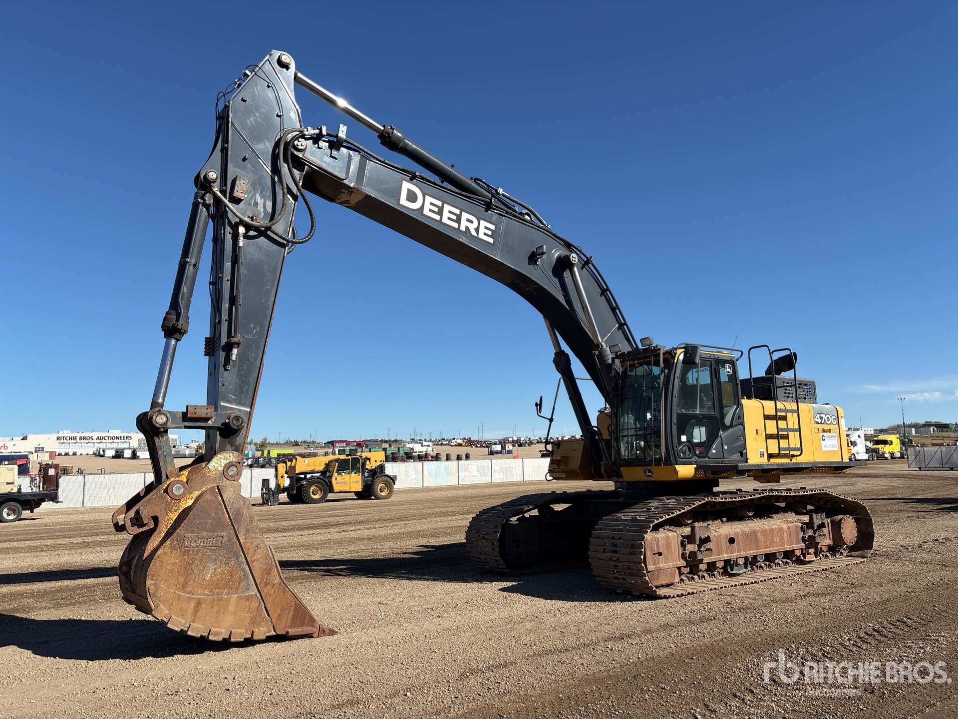 2017 John Deere 470GLC VG حفارة بجنزير
