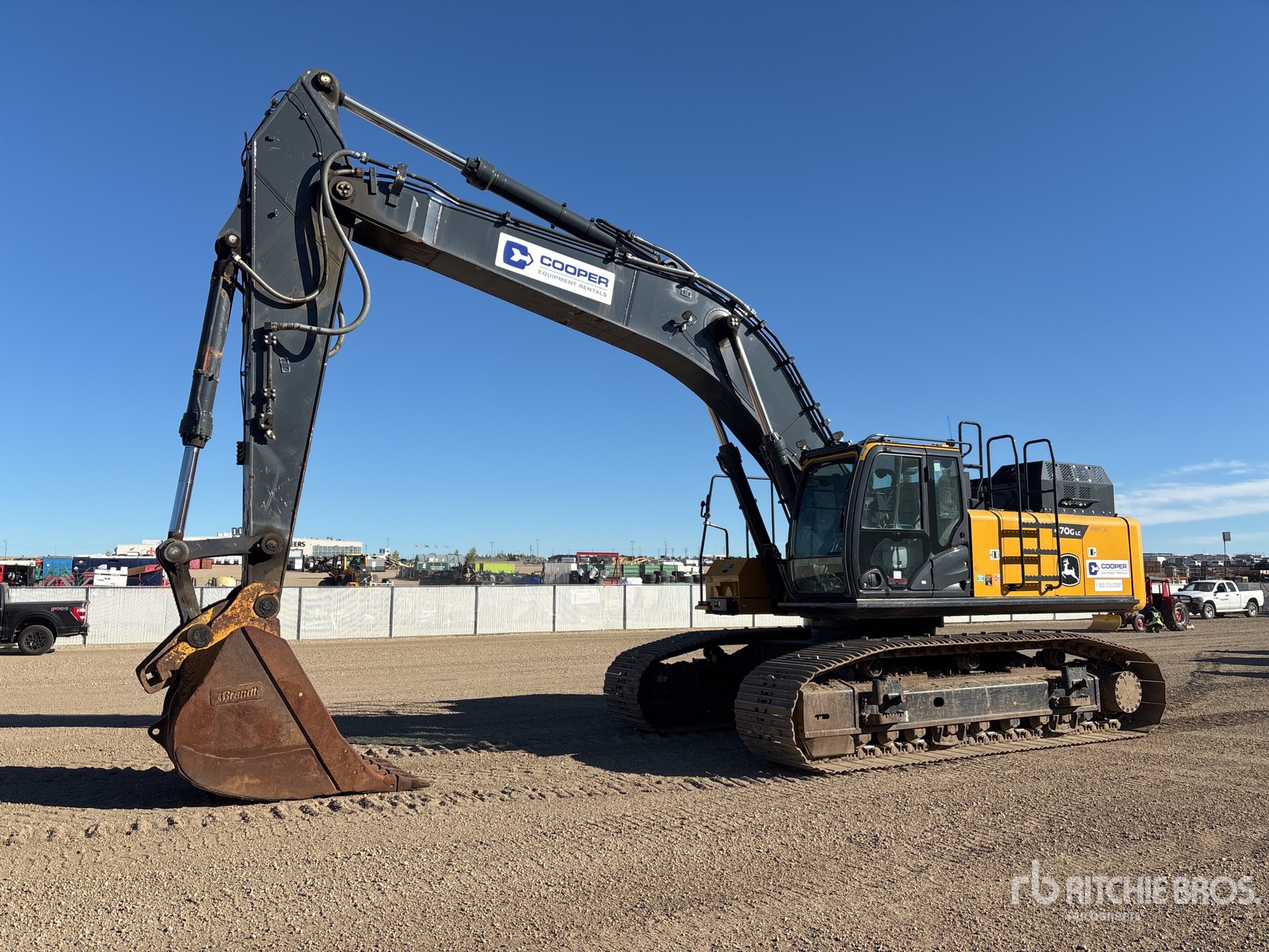 2021 John Deere 470GLC حفارة بجنزير
