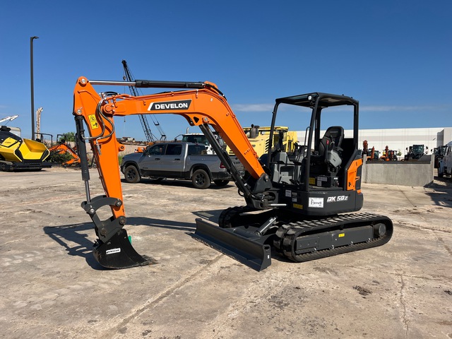 2023 Develon DX50Z-7 Tracked Excavator (Unused)