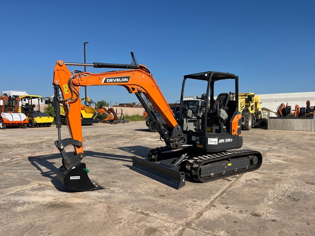 2024 Develon DX50Z-7 Tracked Excavator (Unused)