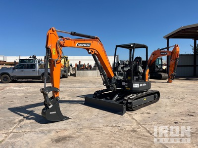 2024 Develon DX55R-7 Tracked Excavator (Unused)