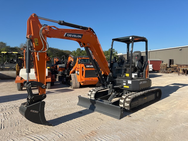 2023 Develon DX55R-7 Tracked Excavator (Unused)