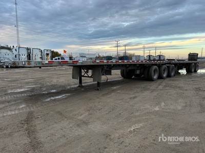 2000 Manac 32 ft Super B-Train Lead Remorque à plateau