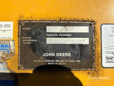2021 John Deere 670G LC VG 油圧ショベル