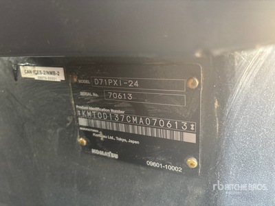 2022 Komatsu D71PXI-24 Tractor de cadenas
