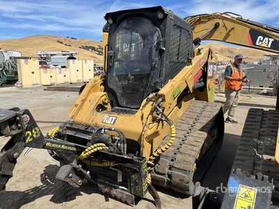 2019 Cat 279D Two-Speed High Flow XPS Oruga cargadora compacta