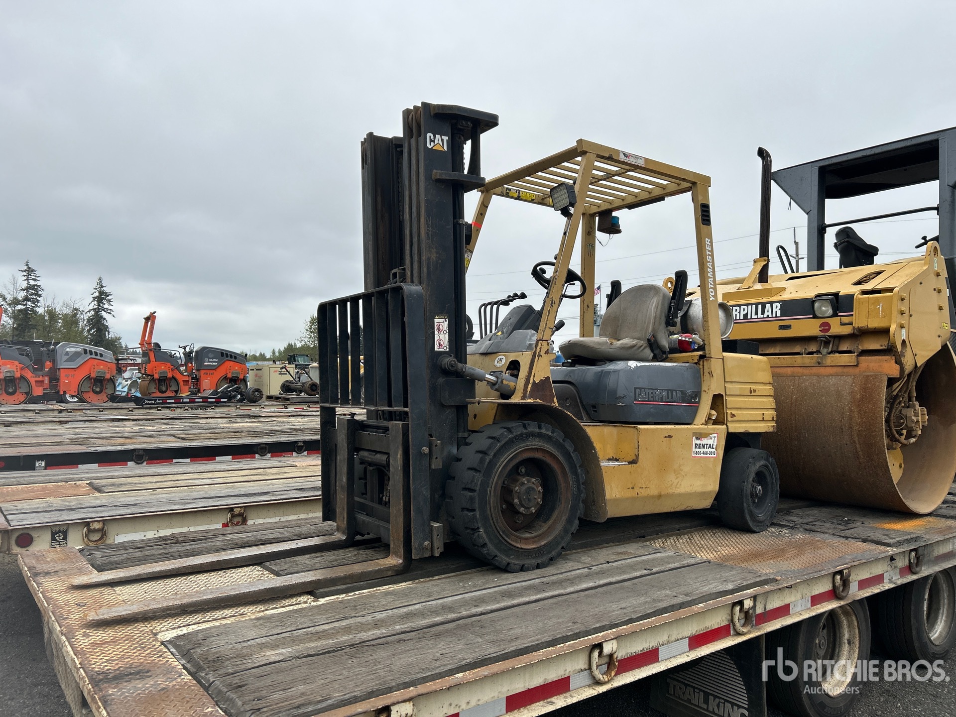 1996 Cat GP30 4460 lb Forklift
