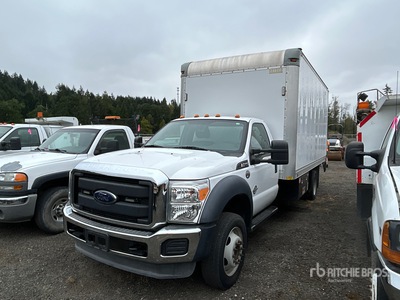 2014 Ford F-550 4x2 Van Truck