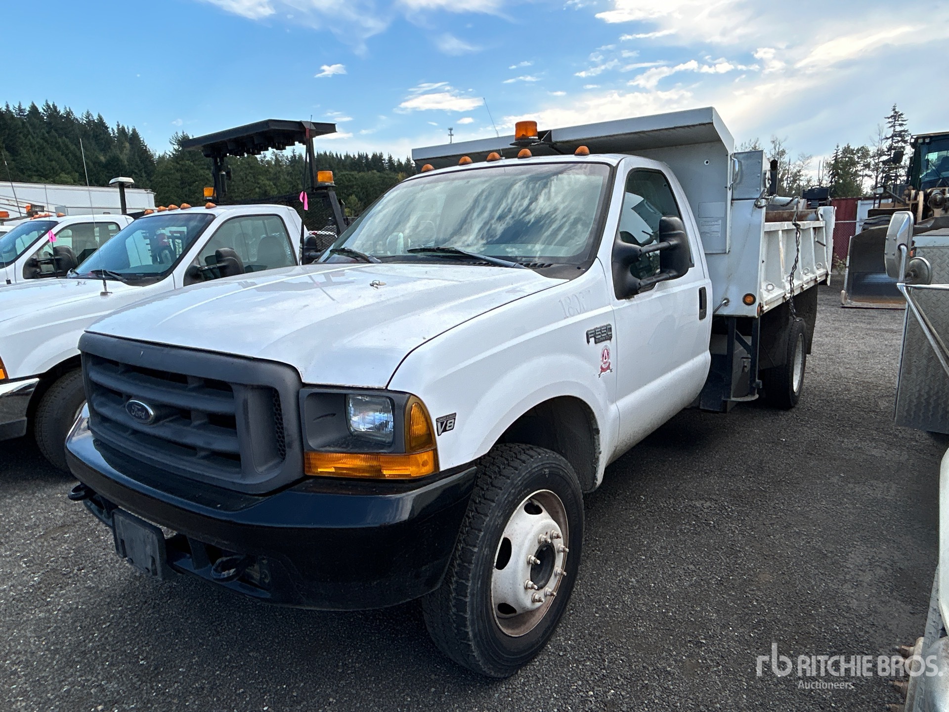 1999 Ford F-550 4x2 Autocarro ribaltabile