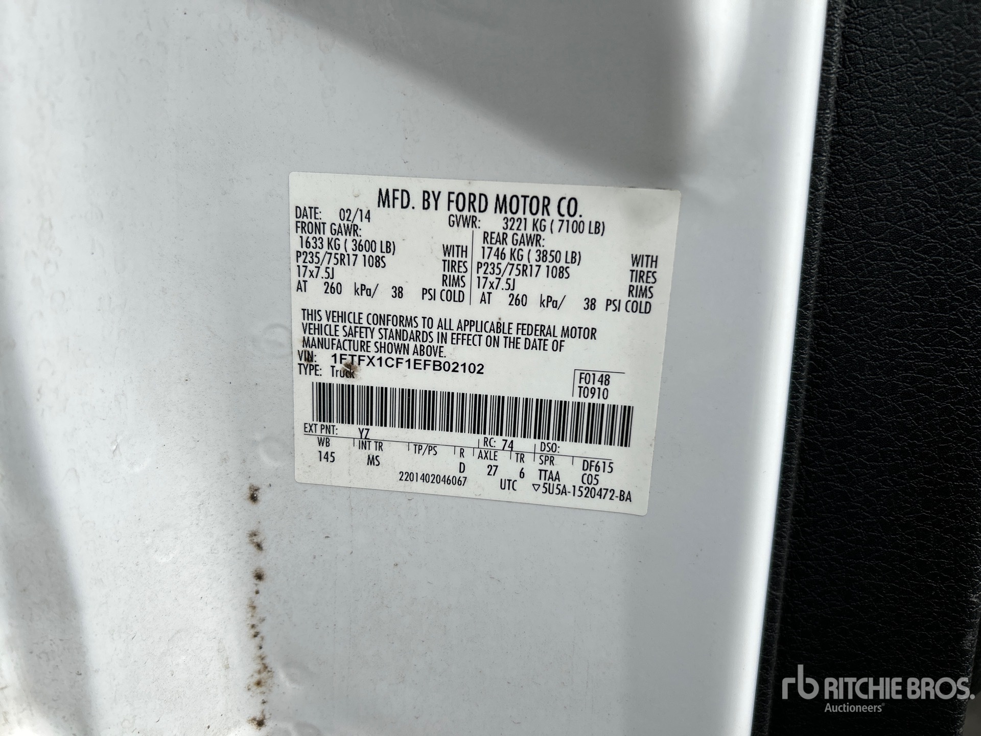 2014 Ford F-150 XLT 4x2 Extended Cab Pickup