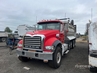 2008 Mack GU713 Granite 14x4 Super 18 Five Axle Dump Truck