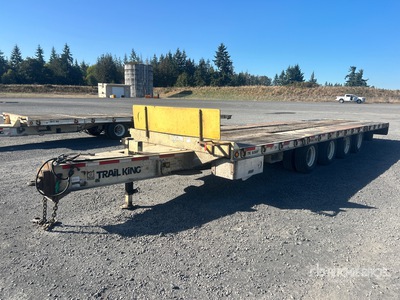2015 Trail King TKT50 34 ft Quad/A Plant Trailer