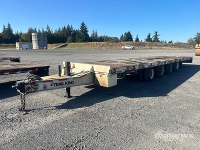2004 Trail King TKT50 34 ft Quad/A مقطورة سطح السفينة المائلة