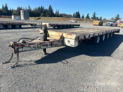 2003 Trail King TKT50 34 ft Quad/A مقطورة سطح السفينة المائلة