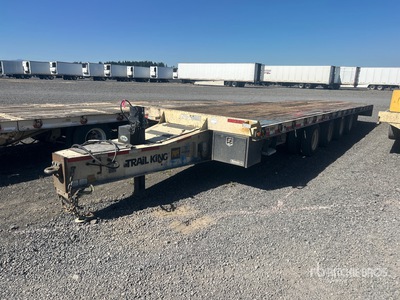 2009 Trail King TK50LH 34 ft Quad/A Plant Trailer