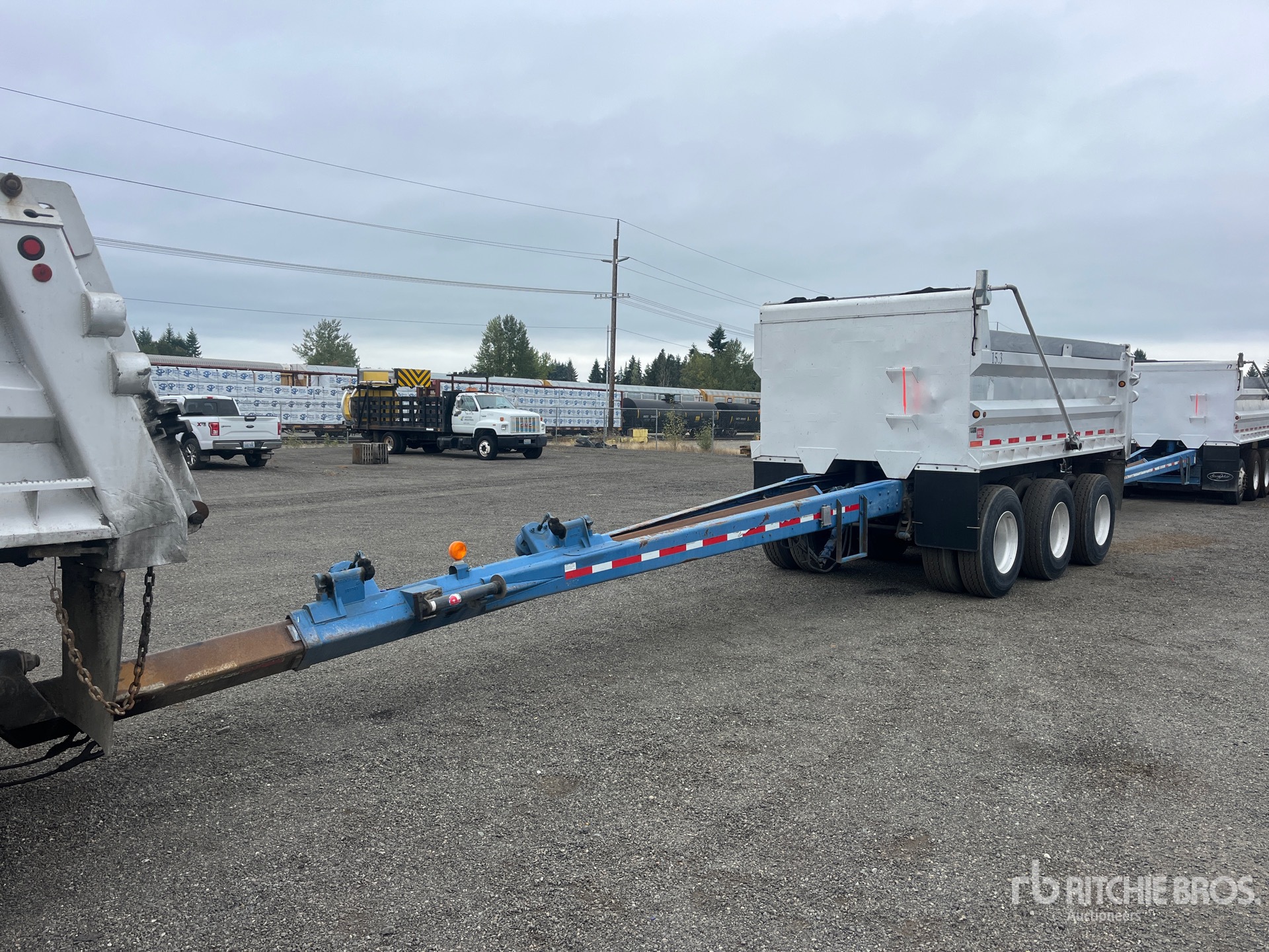 2004 Sturdyweld Pup Trailer 15 ft T/A Pup Dump Trailer