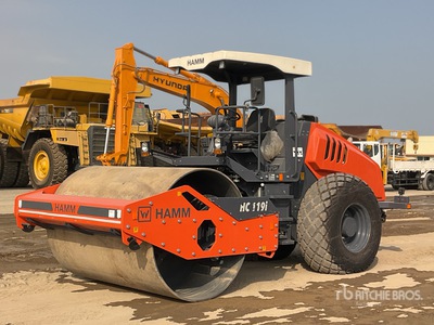 Hamm HC119i Smooth Drum Compactor (Unused)