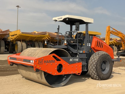 Hamm HC119i Smooth Drum Compactor (Unused)