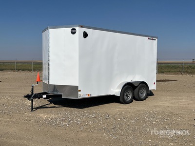 2025 Wells Cargo FT714T-D 14 ft T/A Remolque Cerrado