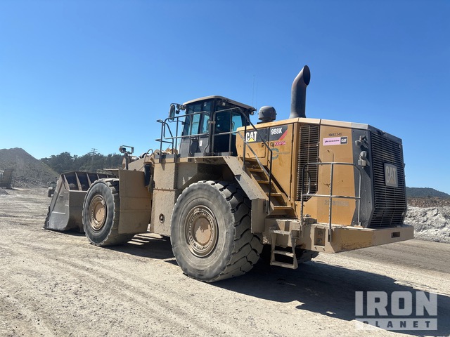 CARGADOR FRONTAL 2016 CATERPILLAR 988K