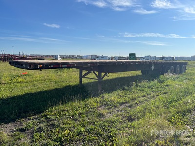 2001 Lode King 53 ft Tri/A مقطورة مسطحة