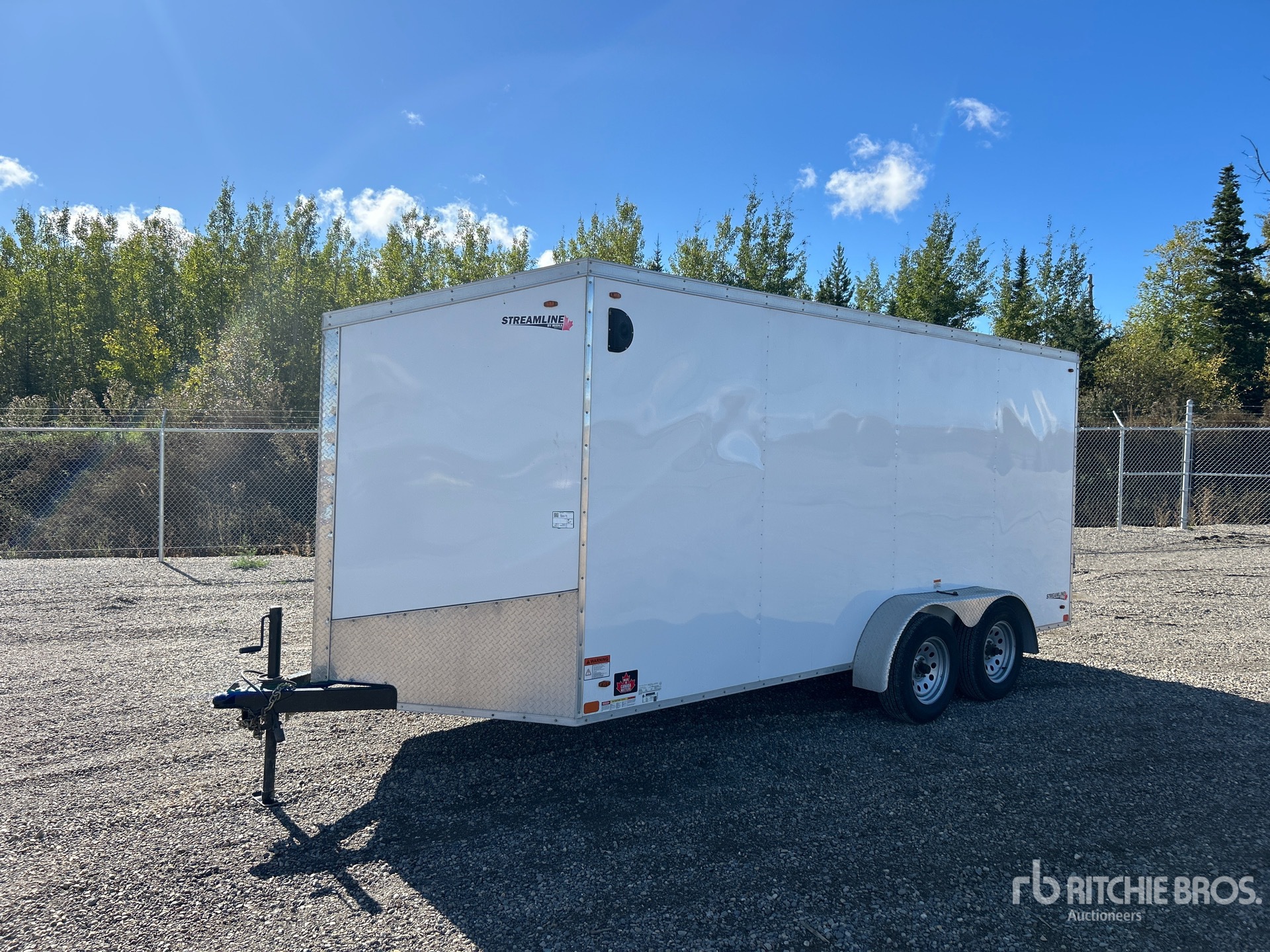 2019 Miska 716TA 19 ft T/A Remolque Cerrado