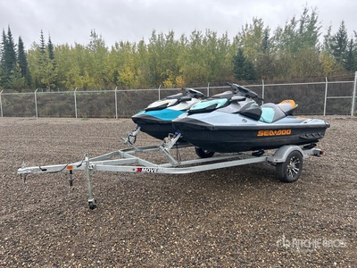 2024 Sea-Doo (Qty of 2) Personal Watercraft w/2022 Trailer