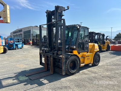 2018 Hyundai 80D-9 17500 lb Pneumatic Tire Forklift