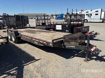 2012 R & J 22 ft T/A Plant Trailer