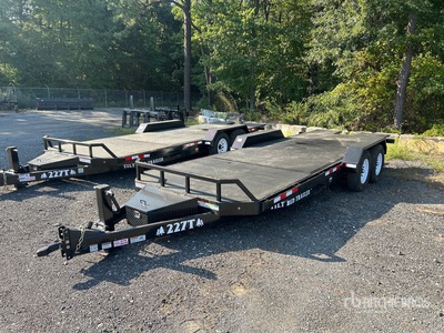 2026 Industrias America 227T 22 ft T/A Tilt Deck Trailer
