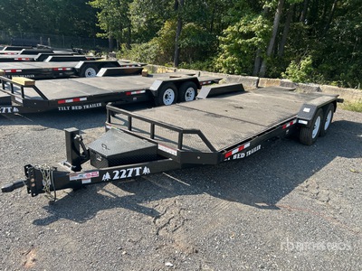 2026 Industrias America 227T 22 ft T/A Tilt Deck Trailer (Unused)