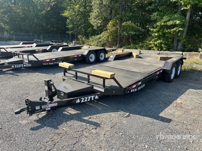 2026 Industrias America 227T 22 ft T/A Tilt Deck Trailer (Unused)
