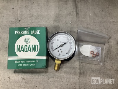 Nagano Hanyokeiki Seisakusho B-7505 Pressure Gauge