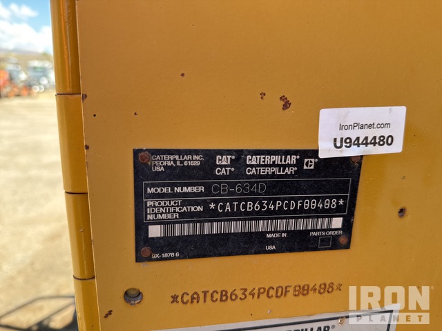 COMPACTADOR 2004 CATERPILLAR CB634D