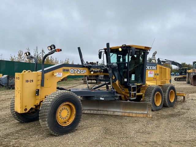 2011 John Deere 872GP AWD Motor Grader