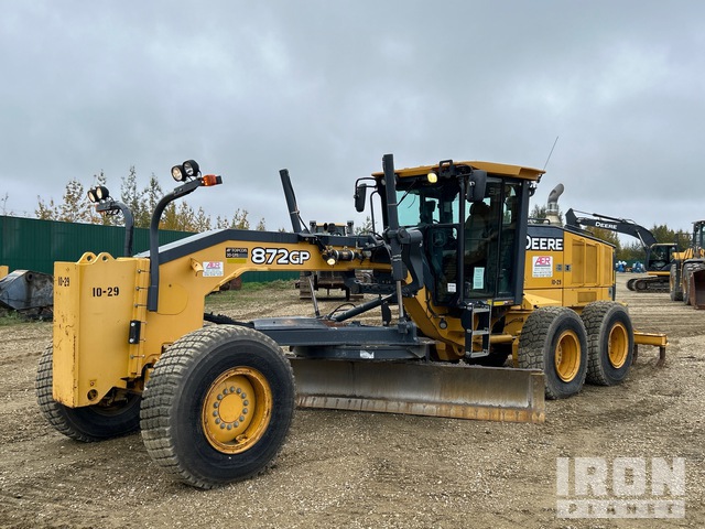 MOTOCONFORMADORA JOHN DEERE 872GP 2011