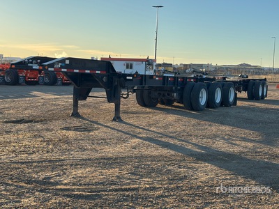2014 Max Atlas CCBL 29-3AS 20 ft Super B-Train Lead Container Trailer