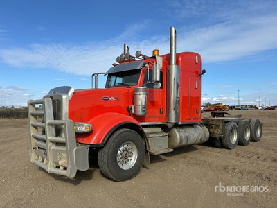 2014 Peterbilt 367 8x6 Sleeper Truck Tractor
