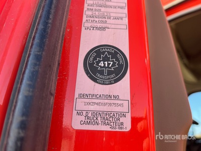 2015 Kenworth T880 8x6 Vacuum Excavator Truck