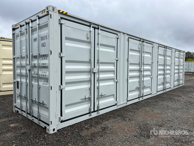 2025 40 ft High Cube Multi-Door Kontener magazynowy