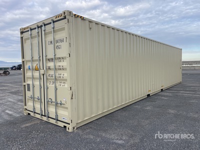 2025 40 ft High Cube Storage Container